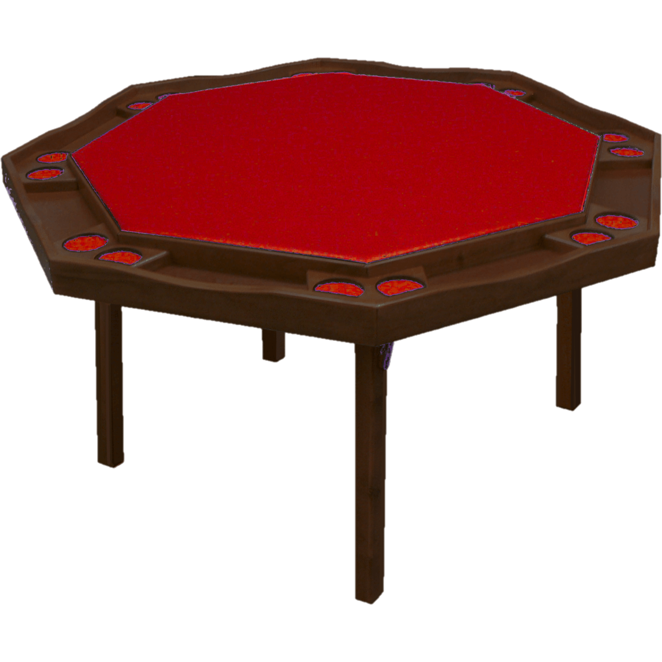 octagon folding poker table with legs