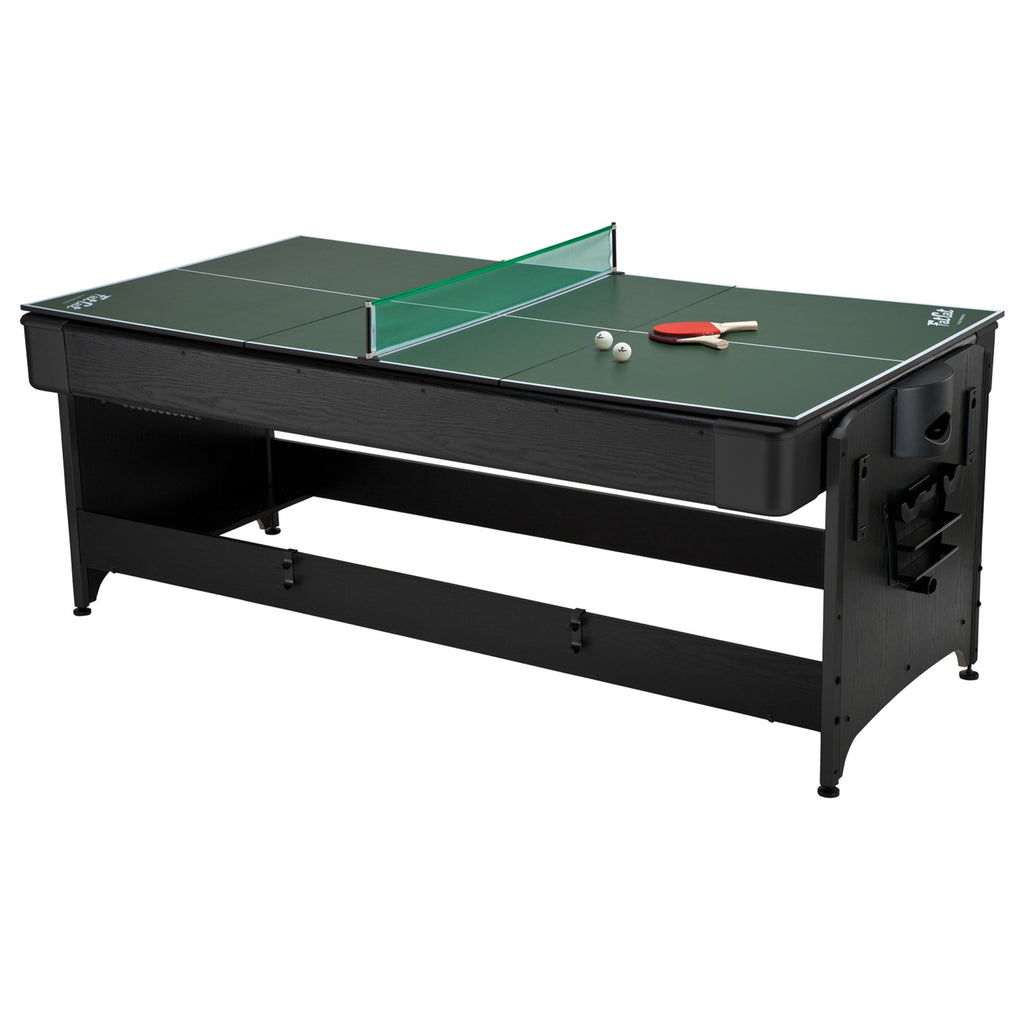 Fat Cat Original Pockey 7ft Black 3 In 1 Multi Game Table