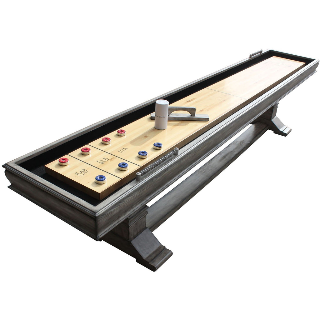 Shuffleboard Table Indoor Shuffle Board Vintage Grey Montecito