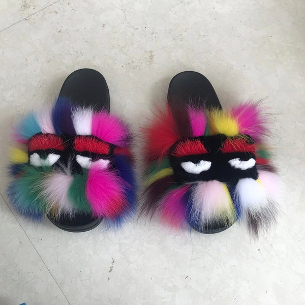 monster fur slides