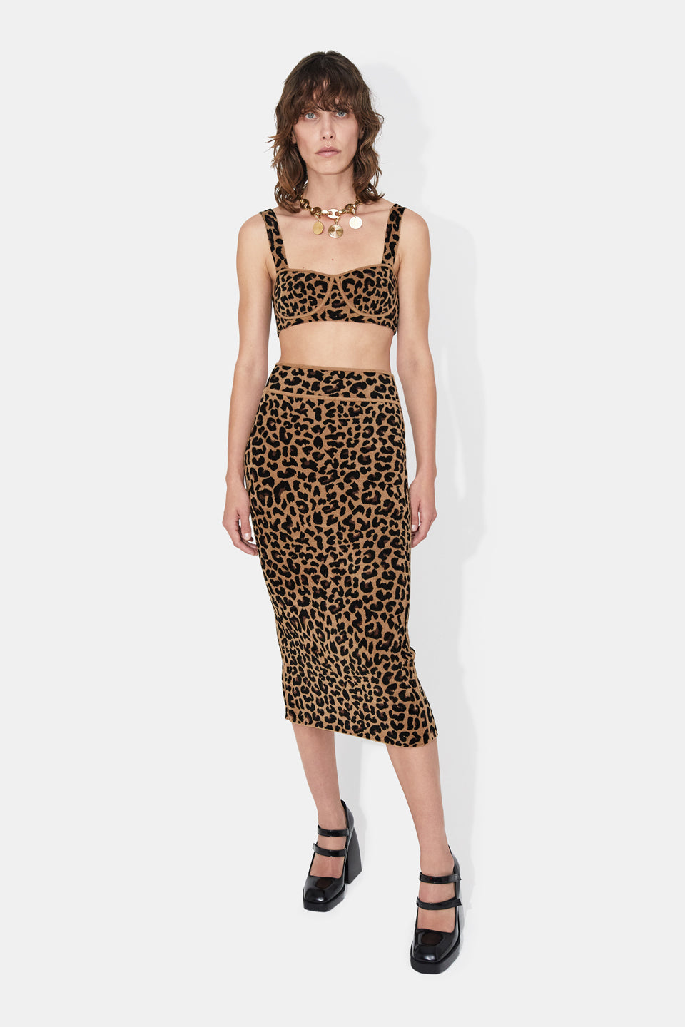 Nyx Leopard Bralette - Leopard – Galvan London UK