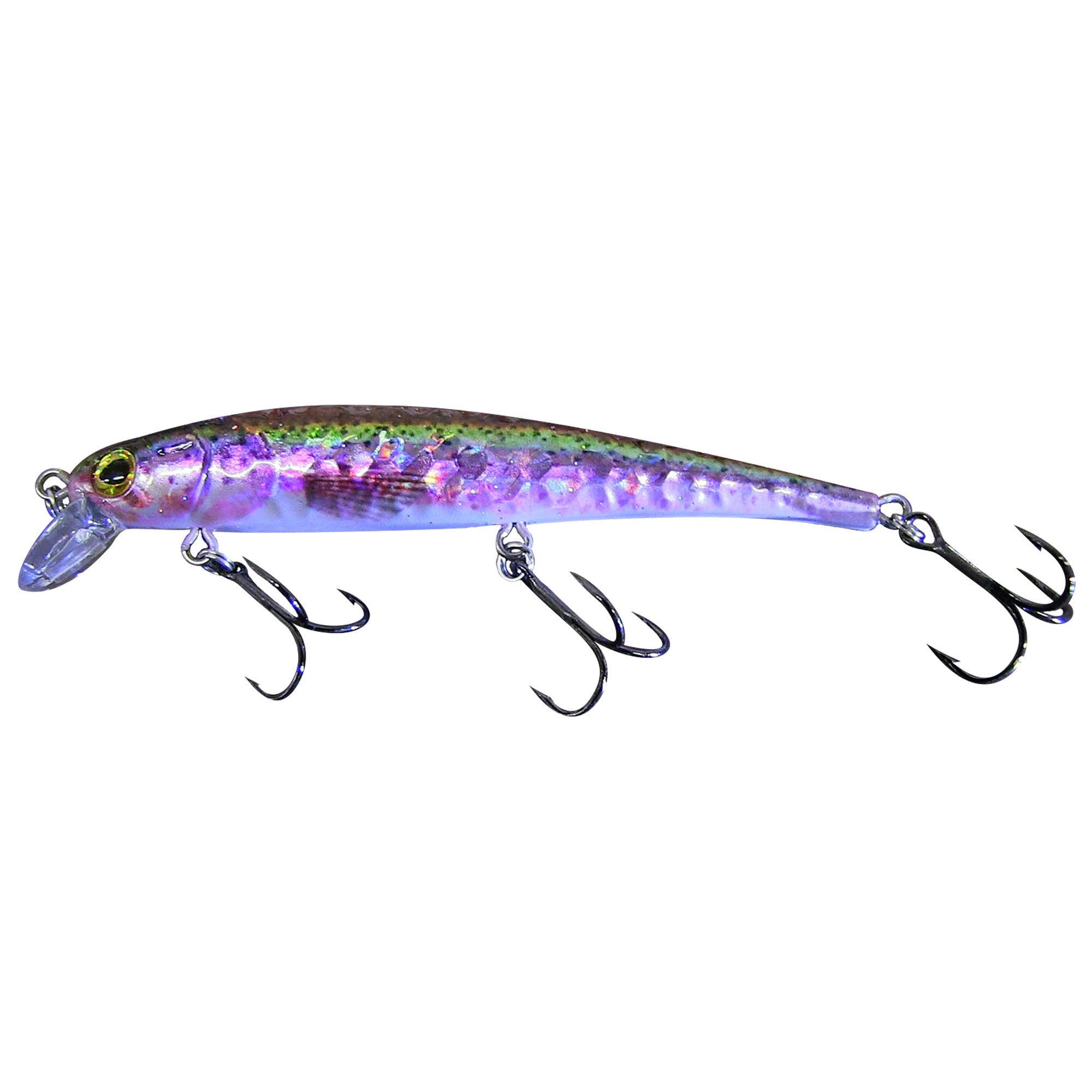 Pins Minnow Sinking 7Cm Purple Rainbow Trout 1/16Oz - Zone Chasse et Pêche  / Ecotone Val-d'Or
