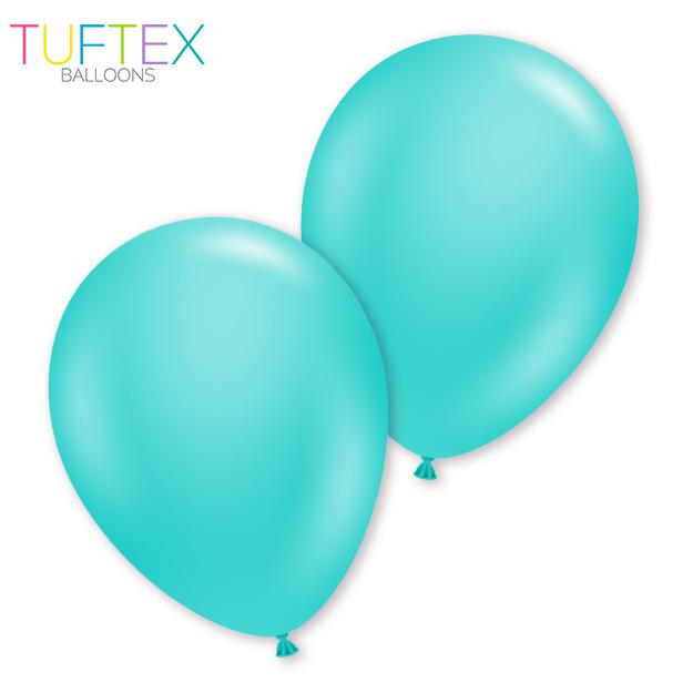 TUFTEX Metallic Seafoam Latex Balloon Options