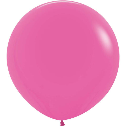 Foil Balloon Weight 6oz - 5 - 12 pieces - Fuchsia