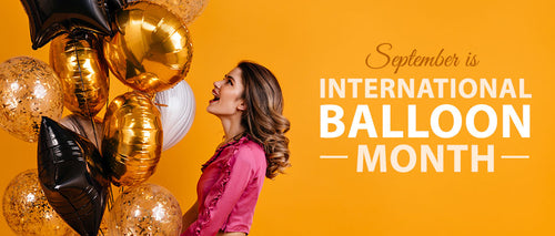 International Balloon Month banner