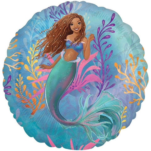 16 Inch Anagram Little Mermaid Live Action Orbz Foil Balloon 45527