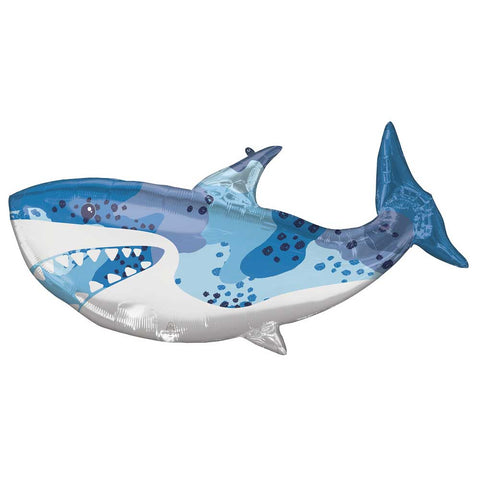 17 inch Anagram Shark Foil Balloon - 43018