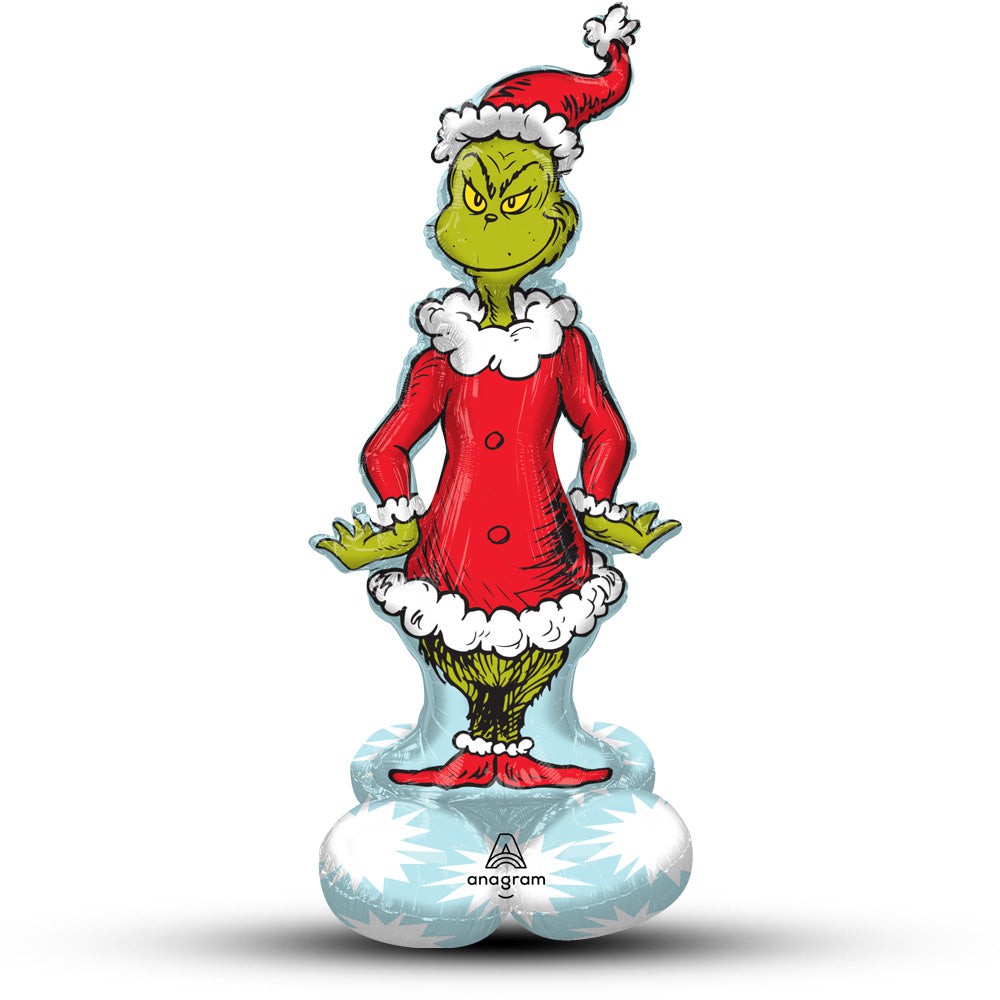 59 inch Anagram Christmas Grinch Airloonz Foil Balloon - 44929