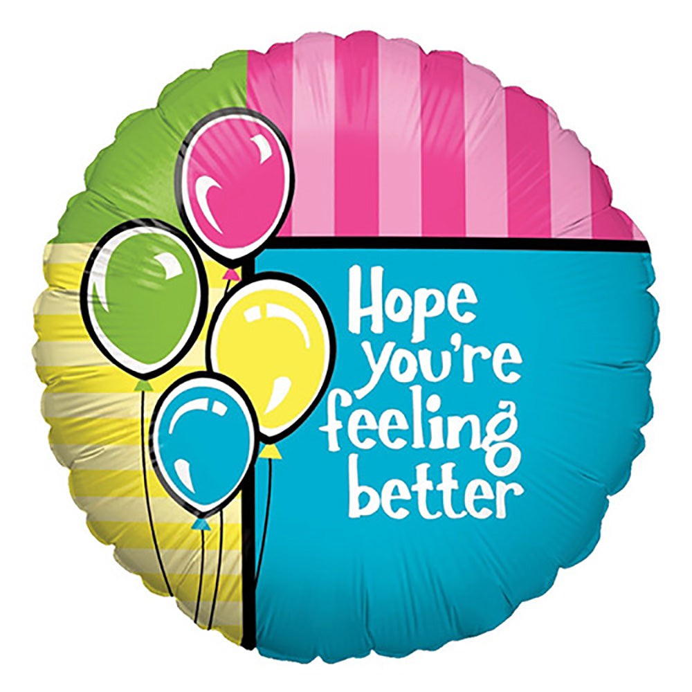 18 inch Betallic Feel Better Balloons Foil Balloon - 86039