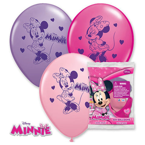 Bubble ballon à plat Minnie 1 an