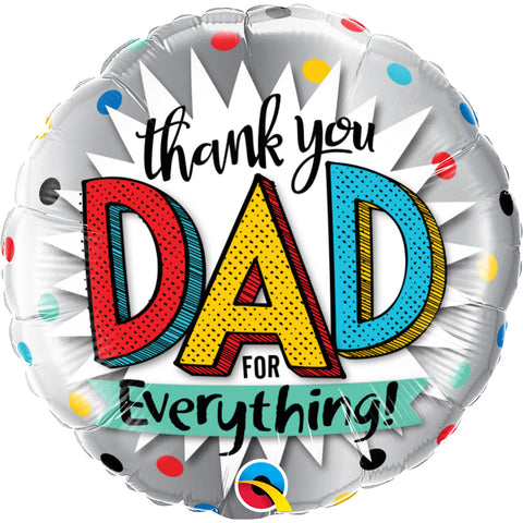 Happy Father's Day Baseball 18″ Balloon – Instaballoons