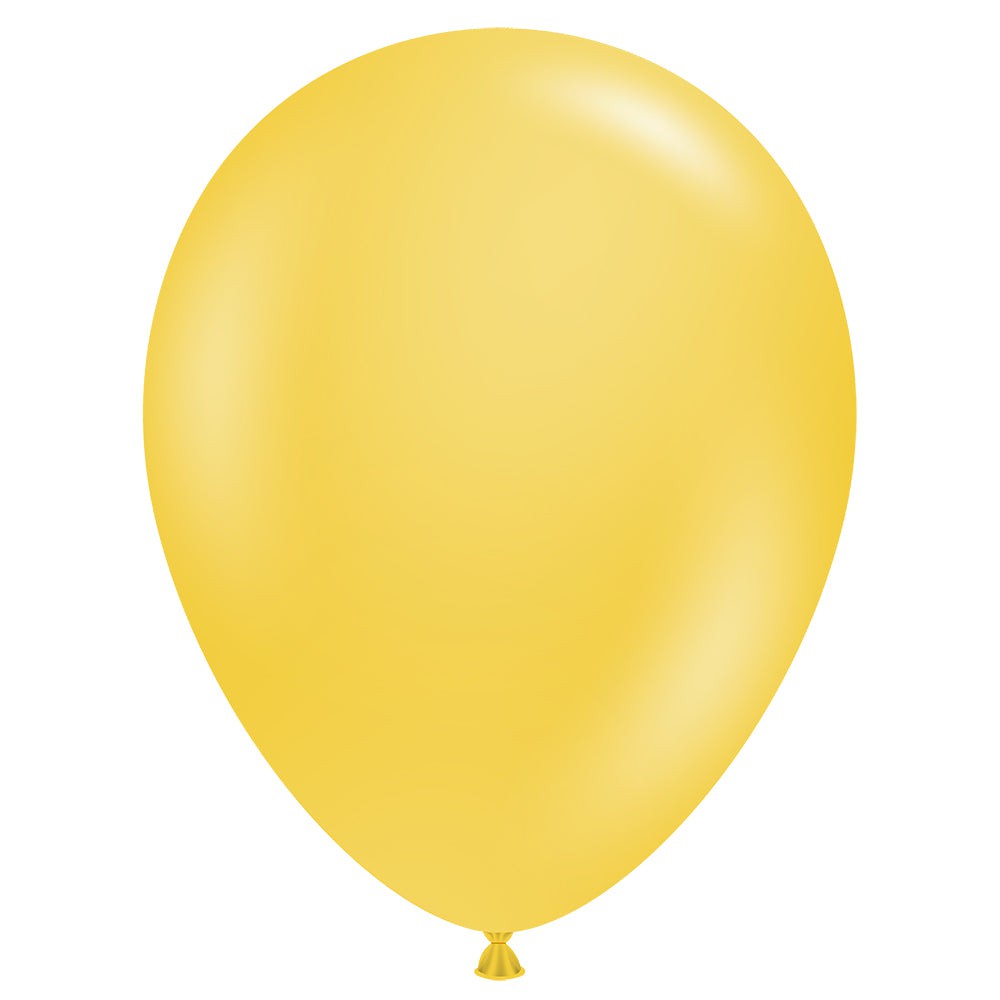 TUFTEX 11 inch TUFTEX GOLDENROD Latex Balloons 10044-M