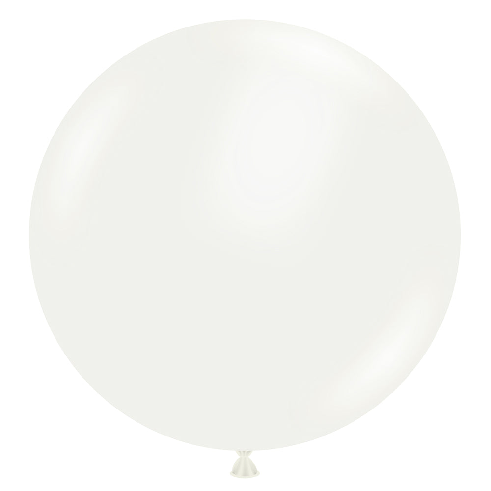 17 inch TUFTEX WHITE - LA Balloons product image