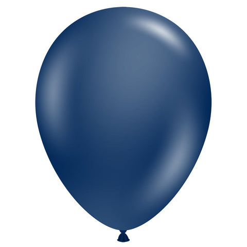 36 inch Tuftex Metallic Midnight Blue Latex Balloons - 36051