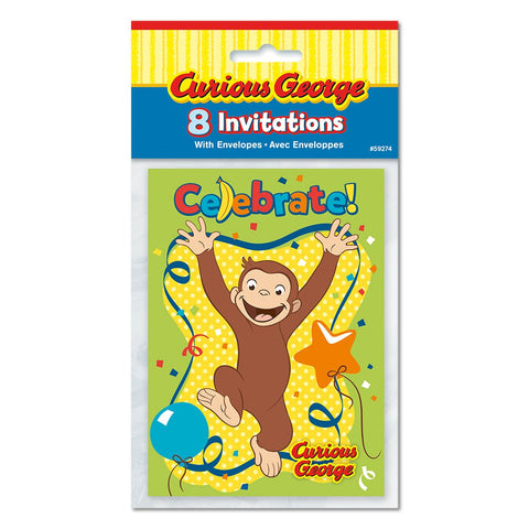 Unique Curious George Hanging Swirls (3 Pk) - 59269