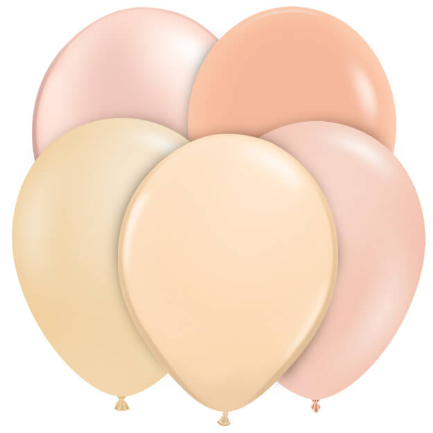 Blush & Peach Latex Balloons