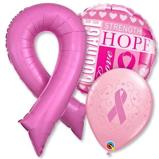 Breast Cancer Awareness Balloons