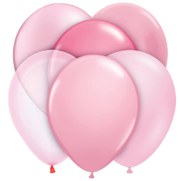 Light Pink Latex Balloons