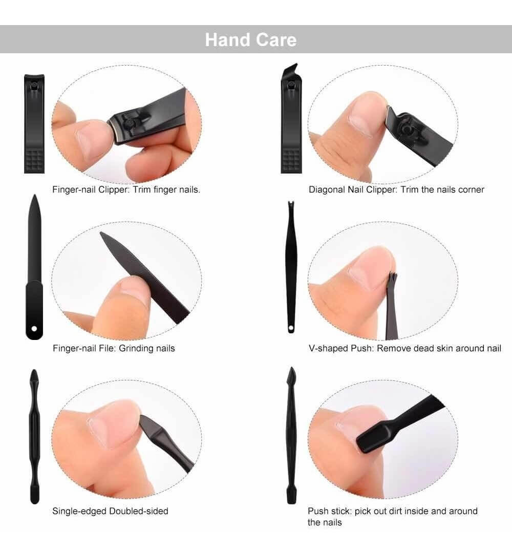 Functions of 15 Piece Professional Manicure Set