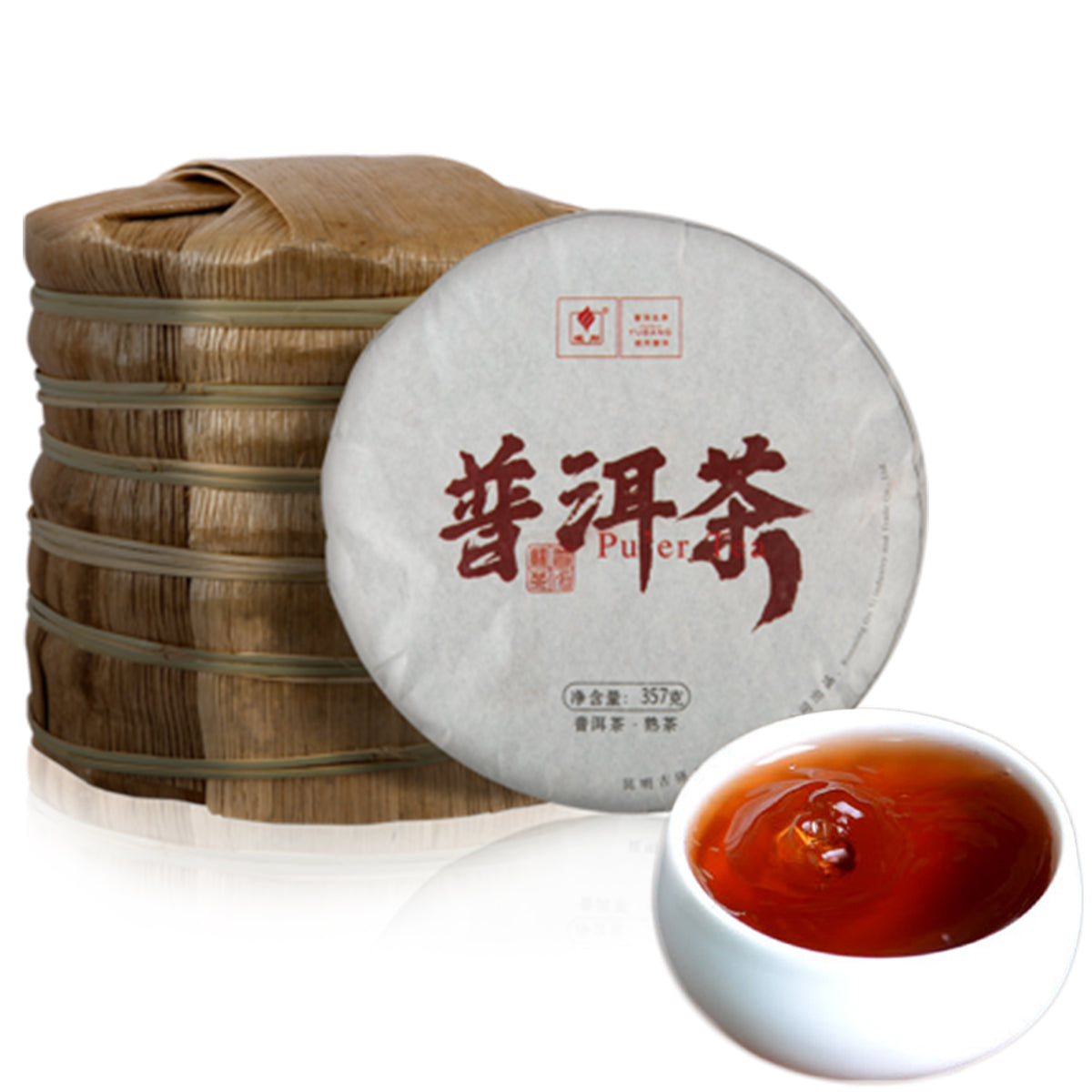 357g Great Original Pu Erh Tea Cooked Tea Cake Ripe Tea Shu Pu Er Tea Helloyoung Cifbuy Com