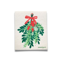 Sea Turtle Swedish Dishcloth  Green and Blue - sweetgum home, LLC