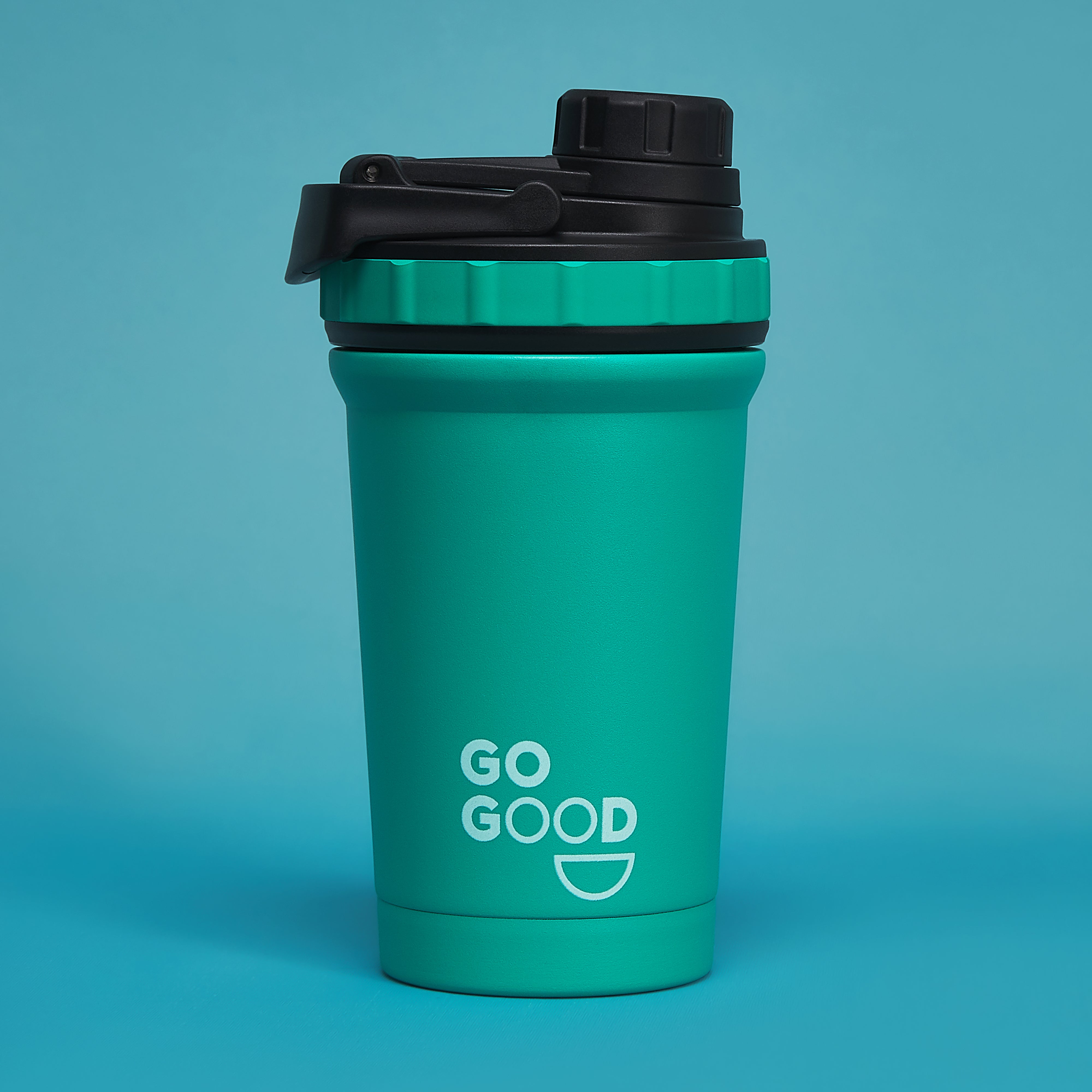 500ML Stainless Steel Protein Shaker - Go Good NZ product image