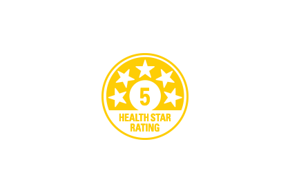 5-Star Health Rating Icon.