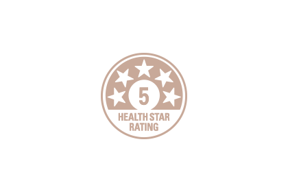 5-Star Health Rating Icon.