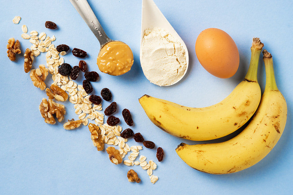 Banana Protein Oat Bar - Ingredients.