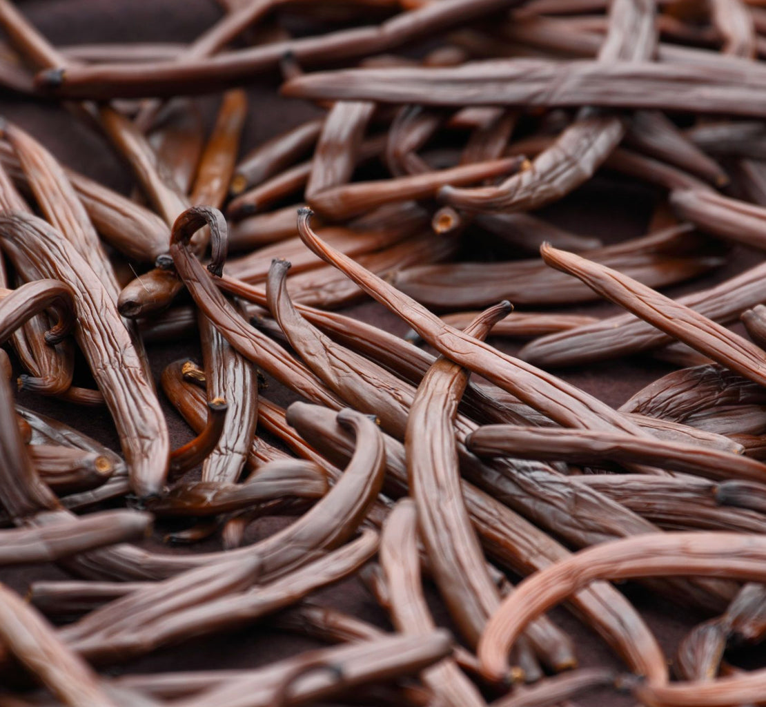 Organic Vanilla Beans.