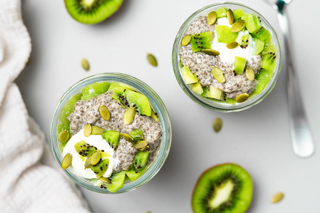 Vanilla Protein Chia Pudding - Suggested Presentation.