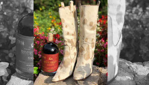 Wine IsShoes|Bourbon and Boots Blog|Buck Shack Zinfandel and Michael Kors Cowboy Boots|eKlozet Luxury Consignment Boutique