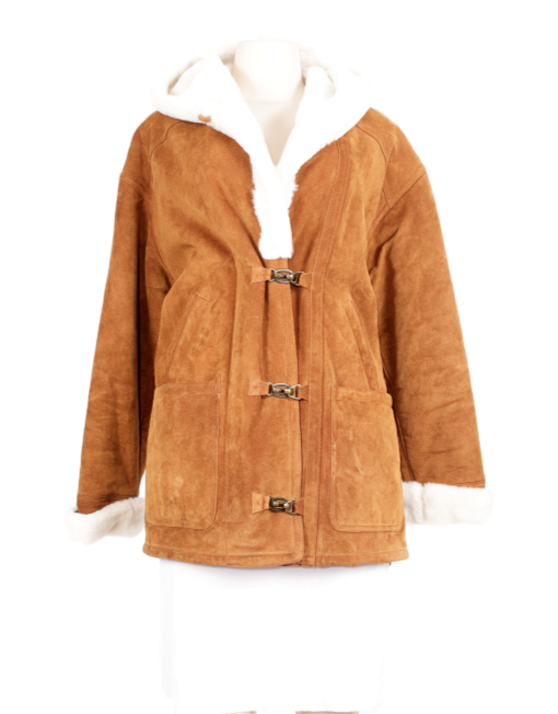 Chanel Tweed/Fur Reversible Lapin Coat