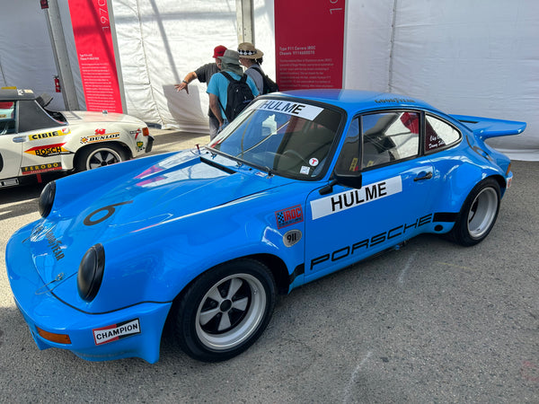 The 1974 Porsche 911 RSR driven by Denny Hulme at Rennsport Reunion 7