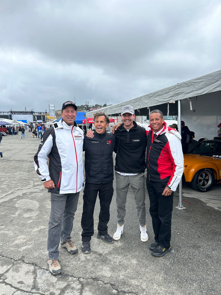 Group photo of the guys at Rennsport Reunion 7