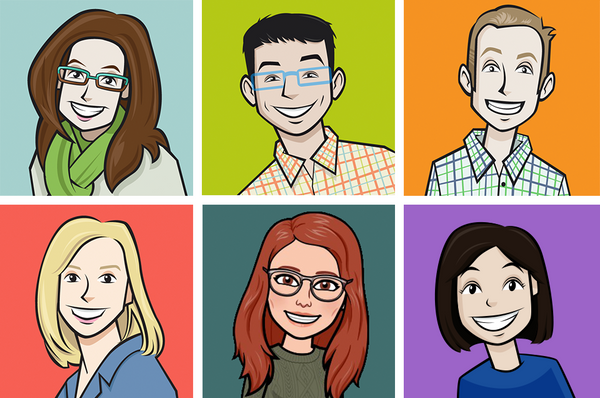 Westwords staff profile avatars