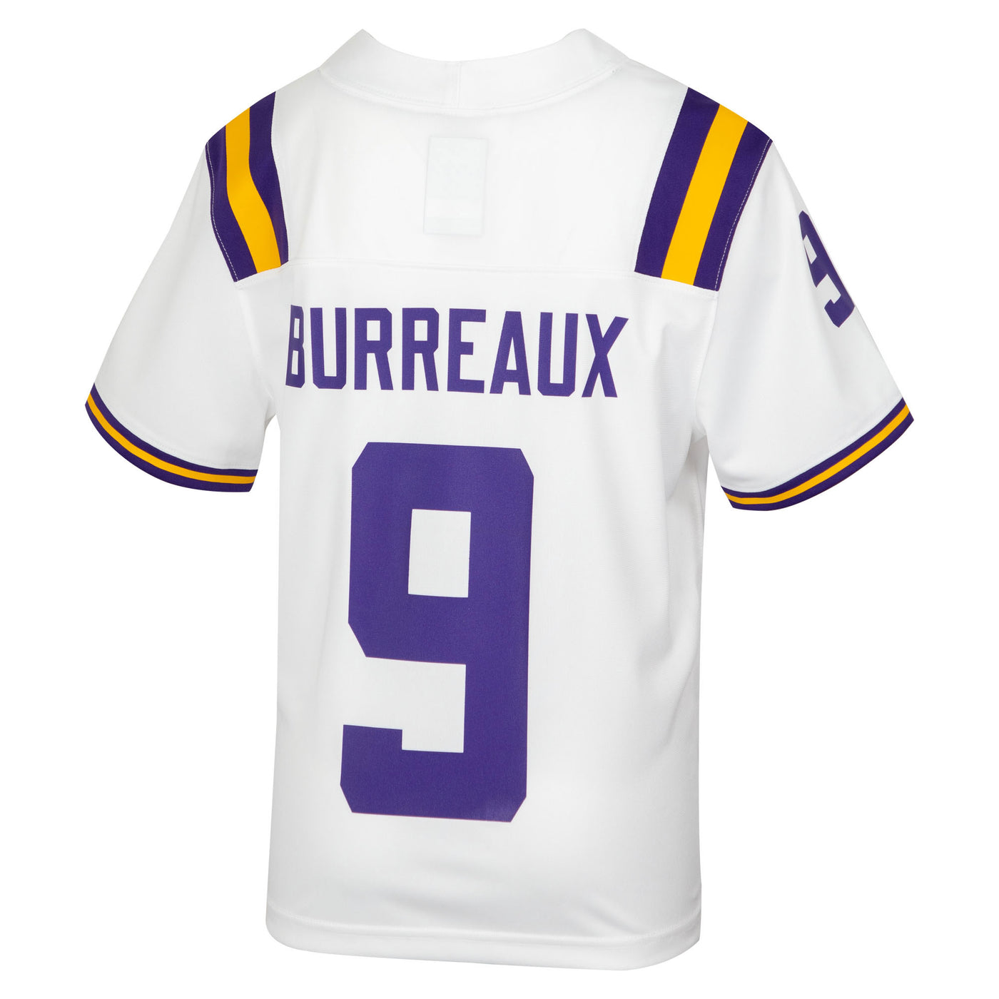 LSU Tigers Nike 9 Joe Burrow Youth Replica Football Jersey White (B