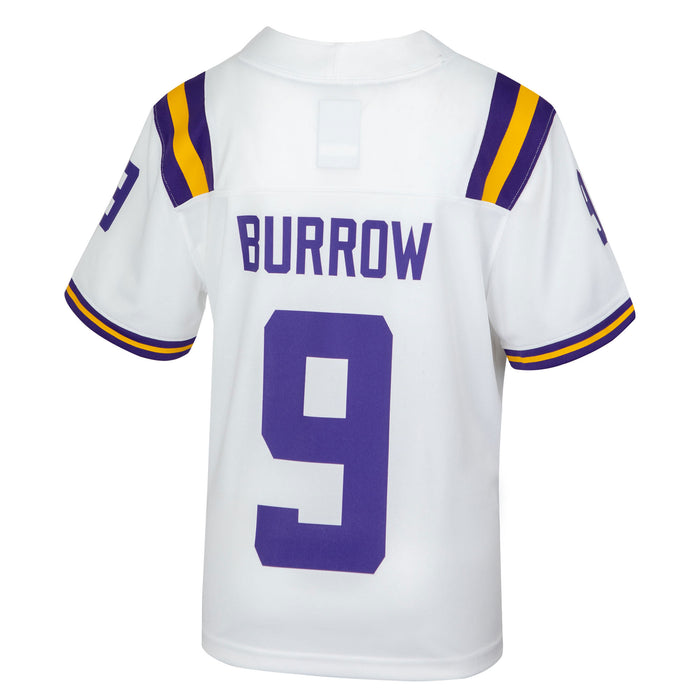 youth white football jersey