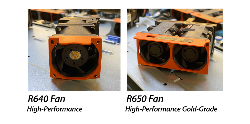 R640 vs R650 server fans