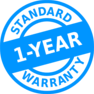 1 Year Warranty