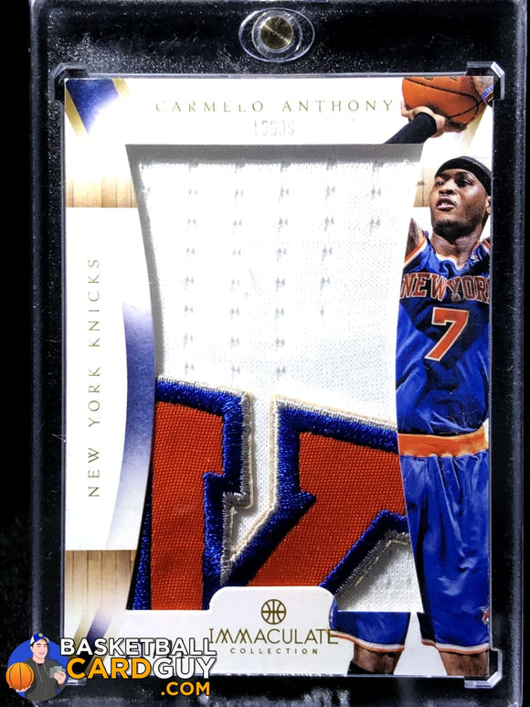 Carmelo Anthony 201213 Immaculate Collection Logos /21 Basketball