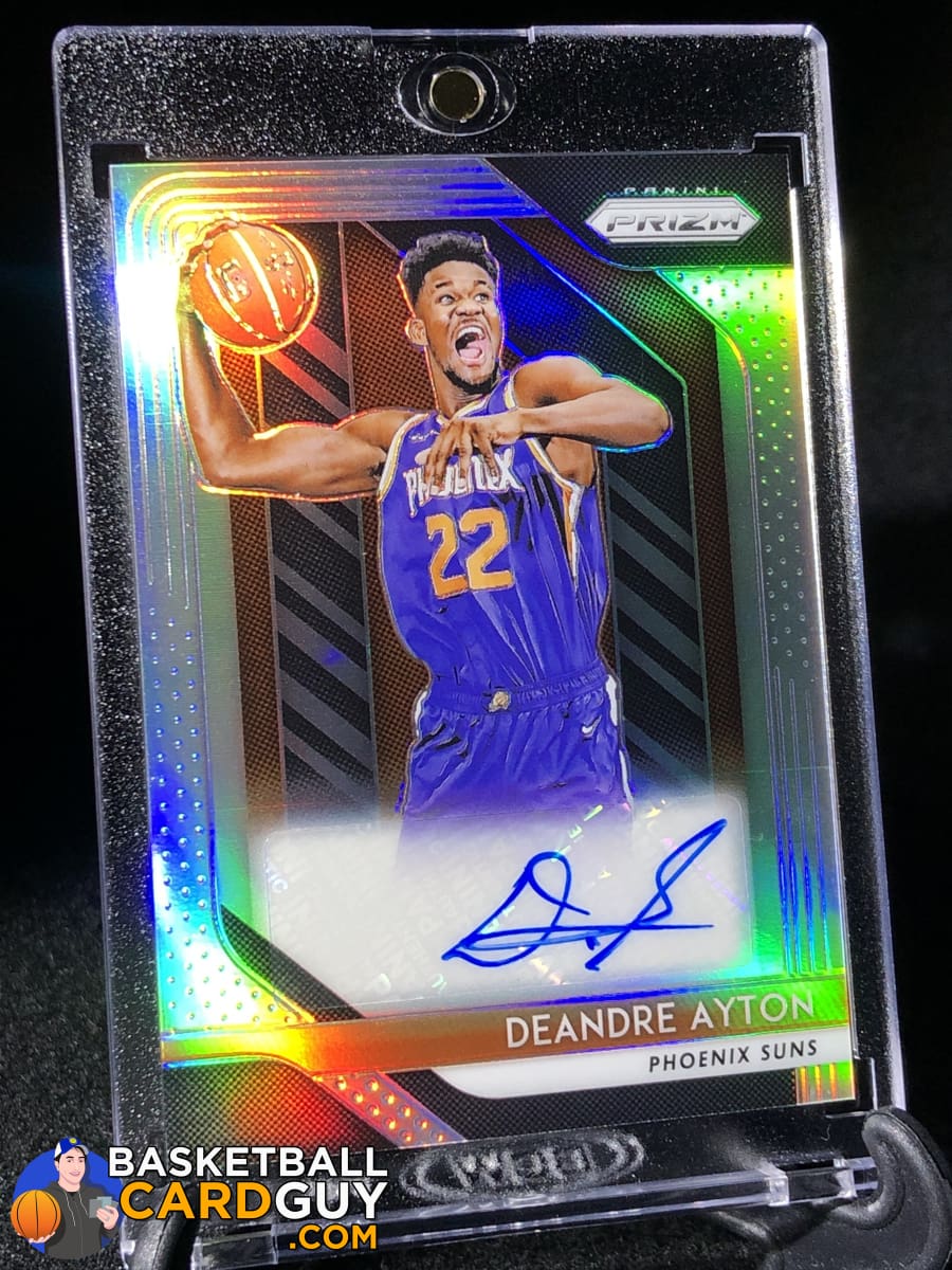 Deandre Ayton 2018-19 Panini Prizms Silver Prizm RC Autograph ...