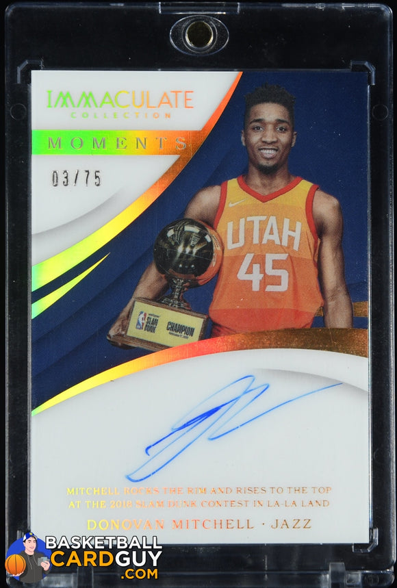 夏の特価セール (値引き可)DONOVAN MITCHELL ルーキーサインカード