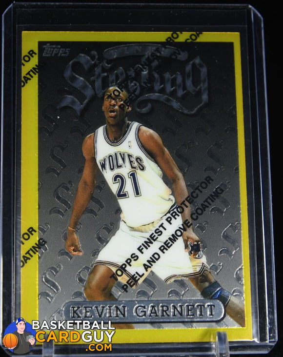 変革のパワーを授ける・願望成就 96-97 SKYBOX KEVIN GARNETT 直筆