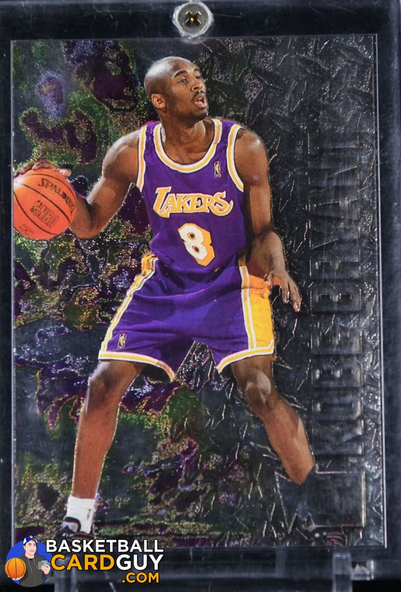 Kobe Bryant 1996-97 Metal #181 RC basketball card, rookie card