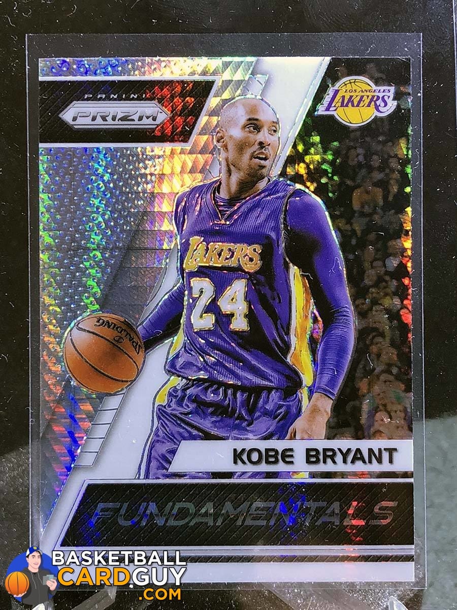 Kobe Bryant 2017 18 Panini Prizm Fundamentals Hyper Silver Prizm Basketball Card Guy 