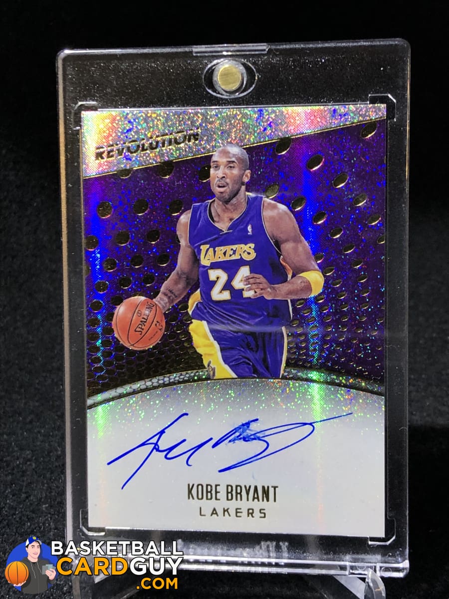 Kobe Bryant 2017 18 Panini Revolution Autographs Basketball Card Guy 