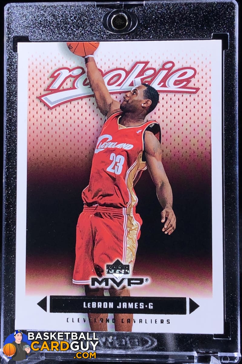 LeBron James 2003-04 Upper Deck MVP #201 RC – Basketball Card Guy