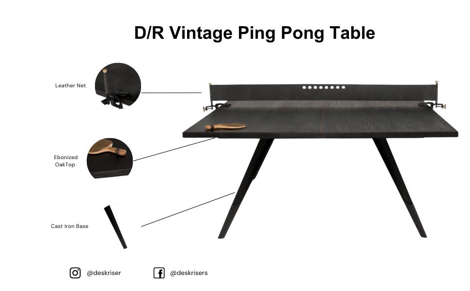 D/R Vintage Ping Pong Table