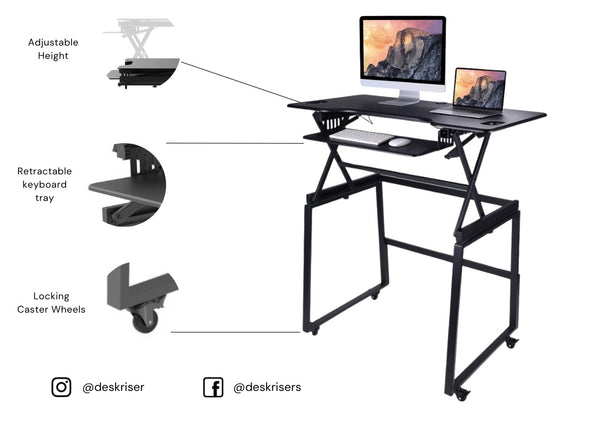 Mobile Extra Grande - Mobile Standing Desk